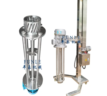 Stainless Steel High Shear Mixer High Shear Homogenizing Mixer for Cosmetics Cream