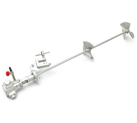 1\/8HP Pneumatic Mixer Tank Barrel Clip Bracket Mixer Air Agitator