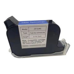 JS12M Model 600DPI 12.7mm Ink Cartridge 