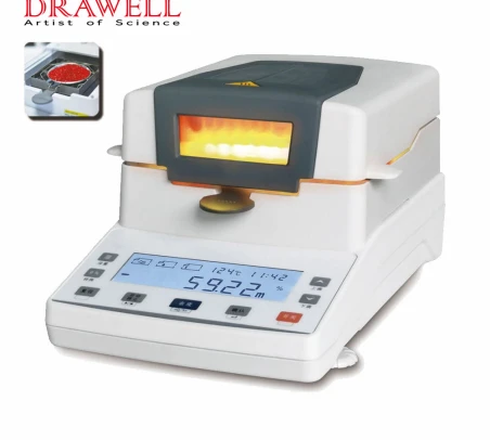 DRAWELL DW-MW Series Halogen Humidity Analyzer - Digital Moisture Analyzer